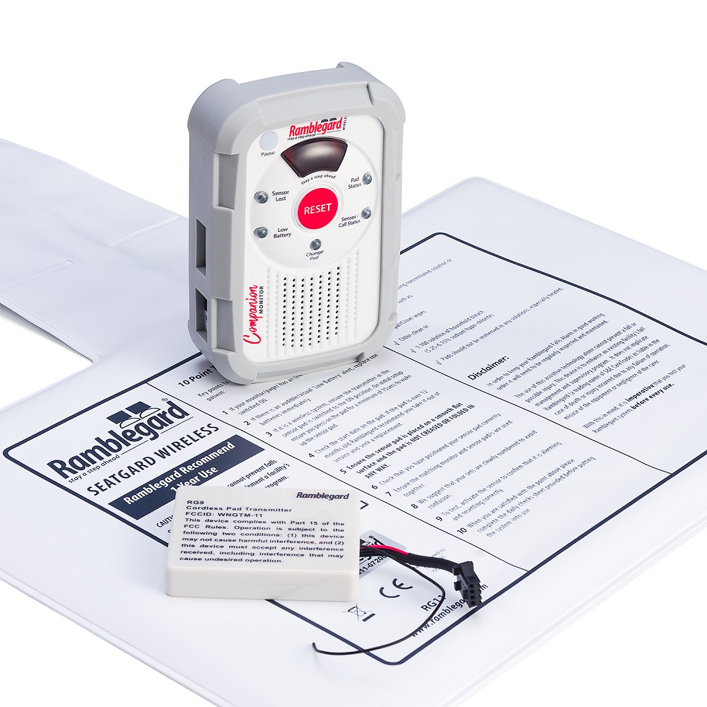 Wireless Seatgard c/w Wireless Companion Monitor - Standalone