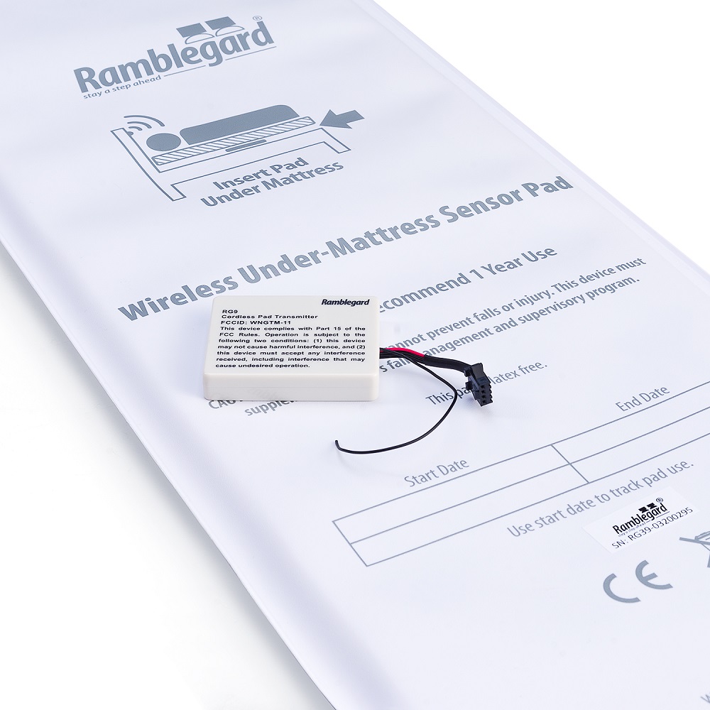 Wireless Under Mattress Pad with Jack Fly - Medicare (6pin)