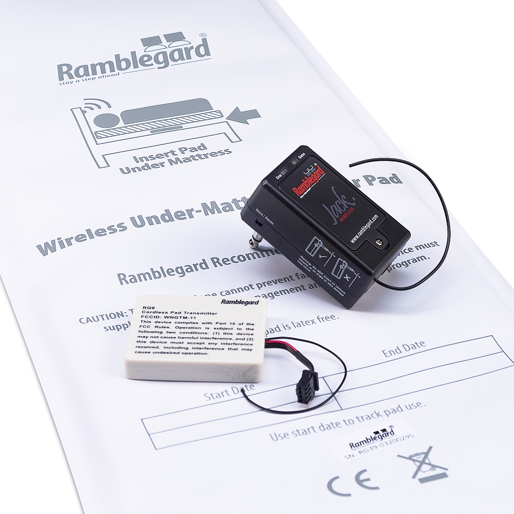 Wireless Under Mattress Pad c/w Wireless Jack - Quantec/N/C 800 (Stereo)