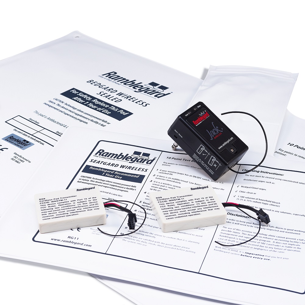 Wireless Bed/Seatgard c/w Wireless Jack - Intercall