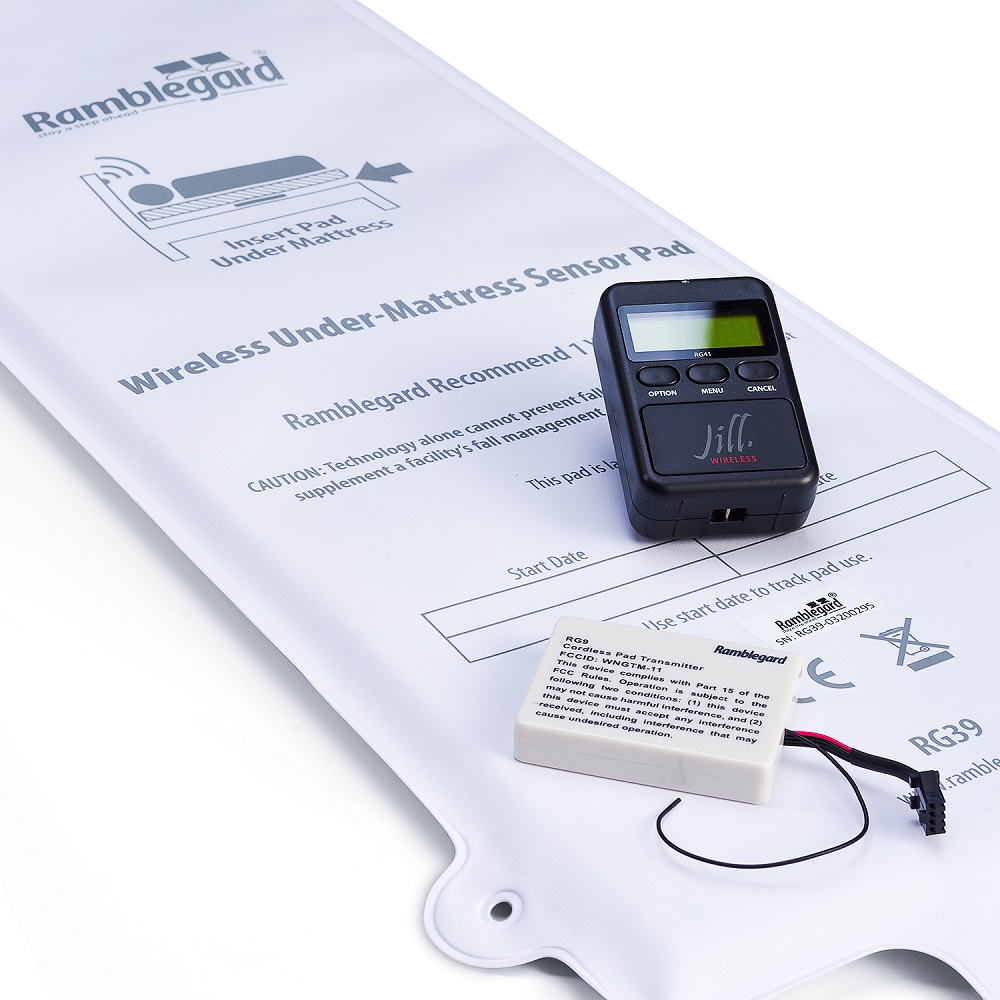 Wireless Under Mattress Pad standalone c/w Jill Pager