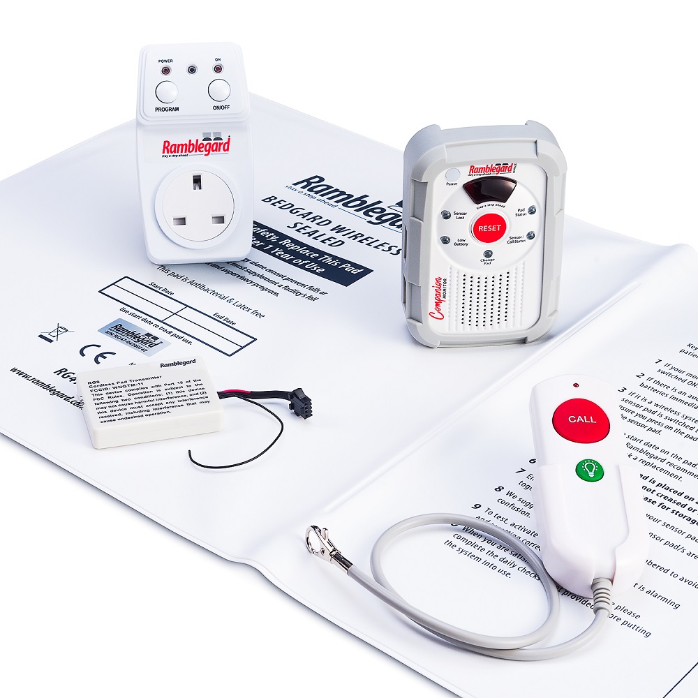 Wireless Bedgard c/w Smart Socket, Callgard & Wireless Monitor