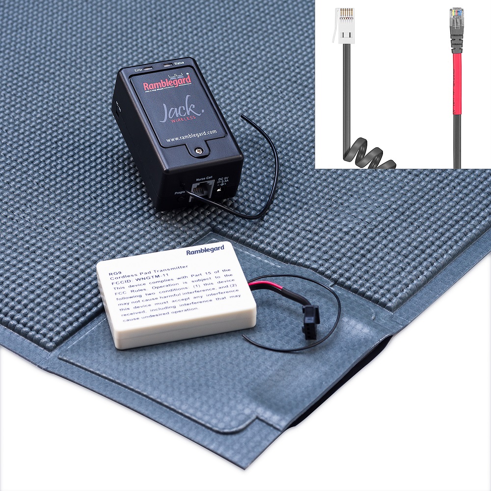 Wireless Deluxe 90 Floorgard with Jack FLY - Aidcall (BT pin)