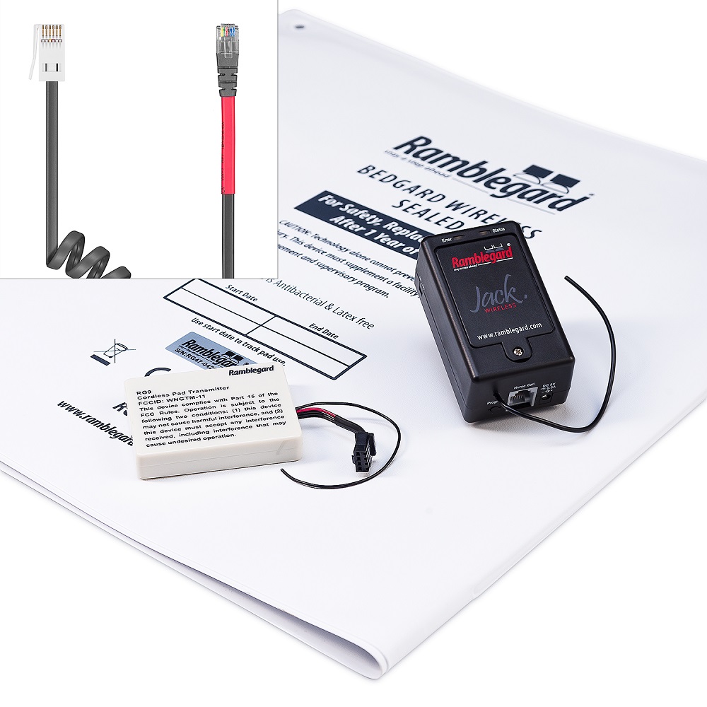 Wireless Bedgard with Jack FLY - Aidcall (BT pin)