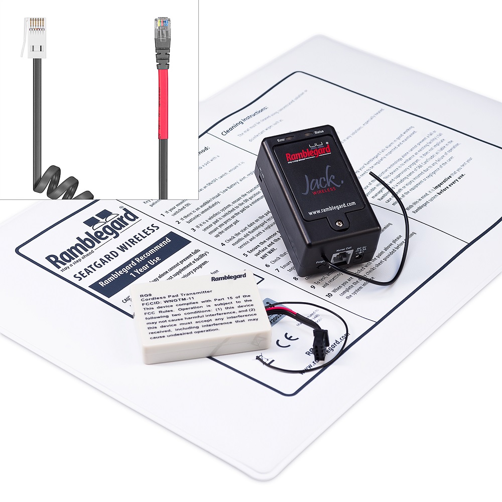 Wireless Seatgard with Jack FLY - Aidcall (BT pin)